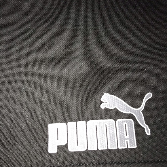 🆕 PUMA Fleece Logo Shorts - Picture 4 of 6